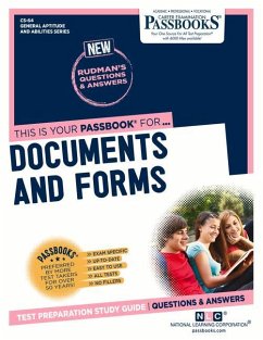 Documents and Forms (Cs-64): Passbooks Study Guide Volume 64 - National Learning Corporation