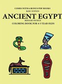 Coloring Book for 4-5 Year Olds (Ancient Egypt)