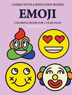 Coloring Books for 2 Year Olds (Emoji) - Patrick, Bernard