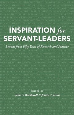 Inspiration for Servant-Leaders: Lessons from Fifty Years of Research and Practice - Burkhardt, John C.