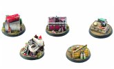 Fallout - Wasteland Warfare - Terrain Exp. Objective Markers 1 Fallout - Wasteland Warfare - Terrain Exp. Objective Markers 1