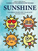 Coloring Book for 2 Year Olds (Sunshine)