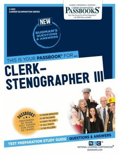 Clerk-Stenographer III (C-1651): Passbooks Study Guide Volume 1651 - National Learning Corporation