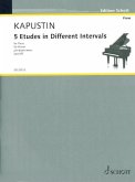 5 Etudes in Different Intervals, Op. 68: Piano