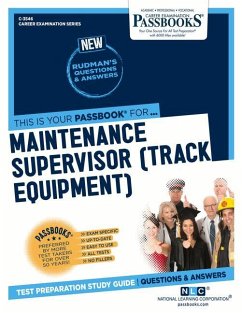 Maintenance Supervisor (Track Equipment) (C-3546): Passbooks Study Guide Volume 3546 - National Learning Corporation