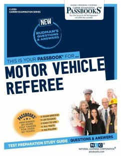 Motor Vehicle Referee (C-2330): Passbooks Study Guide Volume 2330 - National Learning Corporation