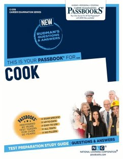 Cook (C-1218): Passbooks Study Guide Volume 1218 - National Learning Corporation