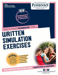 Written Simulation Exercises (Cs-65): Passbooks Study Guide Volume 65 - National Learning Corporation