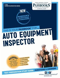 Auto Equipment Inspector (C-1126): Passbooks Study Guide Volume 1126 - National Learning Corporation