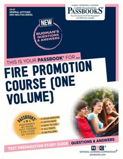 Fire Promotion Course (One Volume) (Cs-21): Passbooks Study Guide Volume 21 - National Learning Corporation