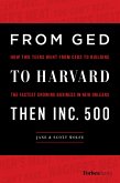 From GED to Harvard Then Inc. 500