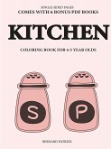 Coloring Book for 4-5 Year Olds (Kitchen)