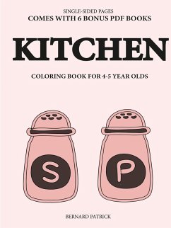 Coloring Book for 4-5 Year Olds (Kitchen) - Patrick, Bernard