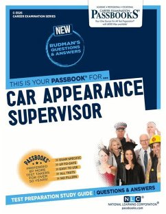 Car Appearance Supervisor (C-3525): Passbooks Study Guide Volume 3525 - National Learning Corporation