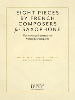 Eight Pieces by French Composers for Saxophone