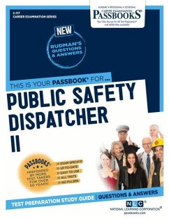 Public Safety Dispatcher II (C-117): Passbooks Study Guide Volume 117 - National Learning Corporation