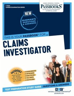 Claims Investigator (C-3324): Passbooks Study Guide Volume 3324 - National Learning Corporation