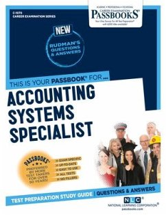 Accounting Systems Specialist (C-1070): Passbooks Study Guide Volume 1070 - National Learning Corporation