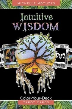 Intuitive Wisdom: Color-Your-Deck Tarot Cards - Motuzas, Michelle