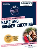 Name and Number Checking (Cs-43): Passbooks Study Guide Volume 43