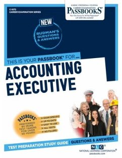 Accounting Executive (C-1072): Passbooks Study Guide Volume 1072 - National Learning Corporation