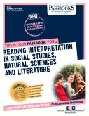 Reading Interpretation in Social Studies, Natural Sciences and Literature (Cs-34): Passbooks Study Guide Volume 34