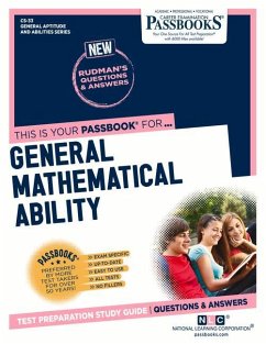 General Mathematical Ability (Cs-33): Passbooks Study Guide Volume 33 - National Learning Corporation