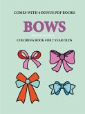 Coloring Books for 2 Year Olds (Bows)