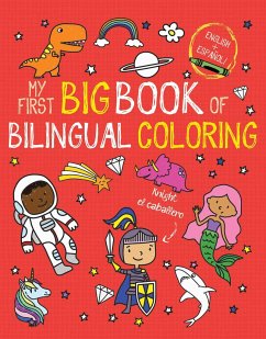 My First Big Book of Bilingual Coloring: Spanish - Little Bee Books