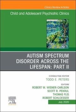 Autism Spectrum Disorder Across the Lifespan Part II, an Issue of Child and Adolescent Psychiatric Clinics of North America