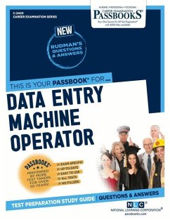 Data Entry Machine Operator (C-2409): Passbooks Study Guide Volume 2409 - National Learning Corporation