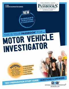 Motor Vehicle Investigator (C-504): Passbooks Study Guide Volume 504 - National Learning Corporation