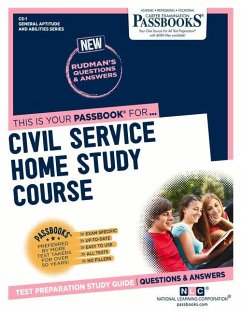 Civil Service Home Study Course (Cs-1): Passbooks Study Guide Volume 1 - National Learning Corporation