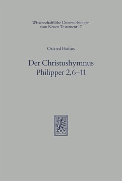 Cover Der Christushymnus Philipper 2,6-11 (eBook, PDF)