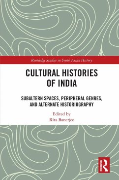 Cover Cultural Histories of India (eBook, PDF)