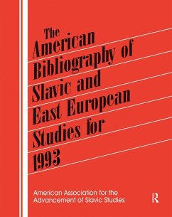 The American Bibliography of Slavic and East European Studies (eBook, ePUB)