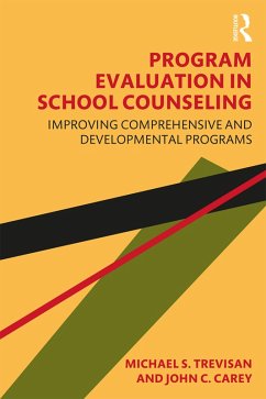 Cover Program Evaluation in School Counseling (eBook, PDF)