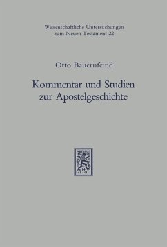 Cover Kommentar und Studien zur Apostelgeschichte (eBook, PDF)