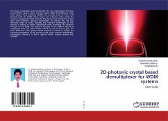 2D-photonic crystal based demultiplexer for WDM systems - K., VENKATACHALAM;D., SRIRAM KUMAR;S., ROBINSON