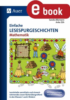 Einfache Lesespurgeschichten Mathematik (eBook, PDF) - Blomann, Sandra; Zöh, Anke