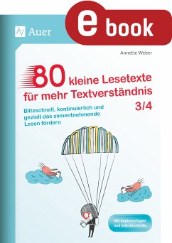 80 kleine Lesetexte für mehr Textverständnis 3/4 (eBook, PDF) - Weber, Annette