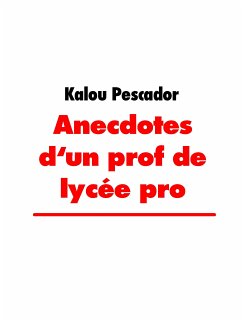 Anecdotes d'un prof de lycée pro (eBook, ePUB)