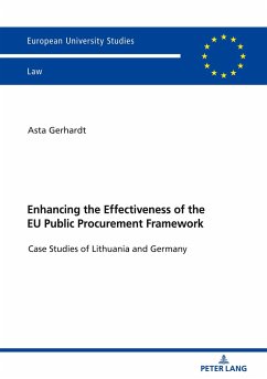 Enhancing the Effectiveness of the EU Public Procurement Framework - Gerhardt, Asta
