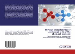 Physical characteristics of atoms and ions of the chemical elements