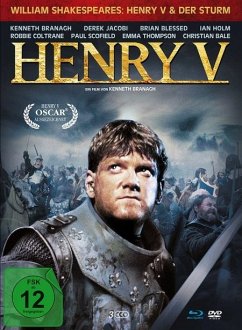 Henry V (Mediabook) DVD-Box - Branagh,Kenneth/Holm,Ian/Thompson,Emma/Ba
