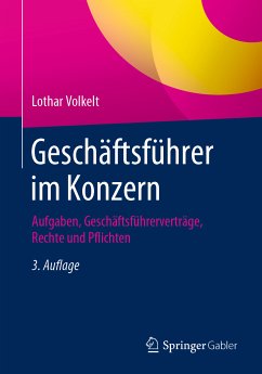 Geschäftsführer im Konzern (eBook, PDF) - Volkelt, Lothar