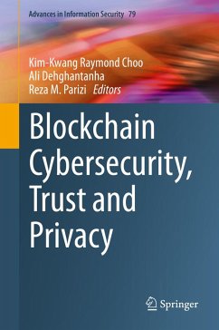 Cover Blockchain Cybersecurity, Trust and Privacy (eBook, PDF)