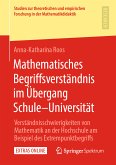 Mathematisches Begriffsverständnis im Übergang Schule–Universität (eBook, PDF)