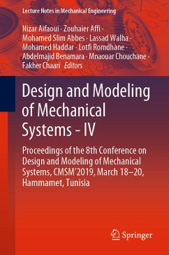 Design and Modeling of Mechanical Systems - IV (eBook, PDF)