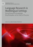 Language Research in Multilingual Settings (eBook, PDF)